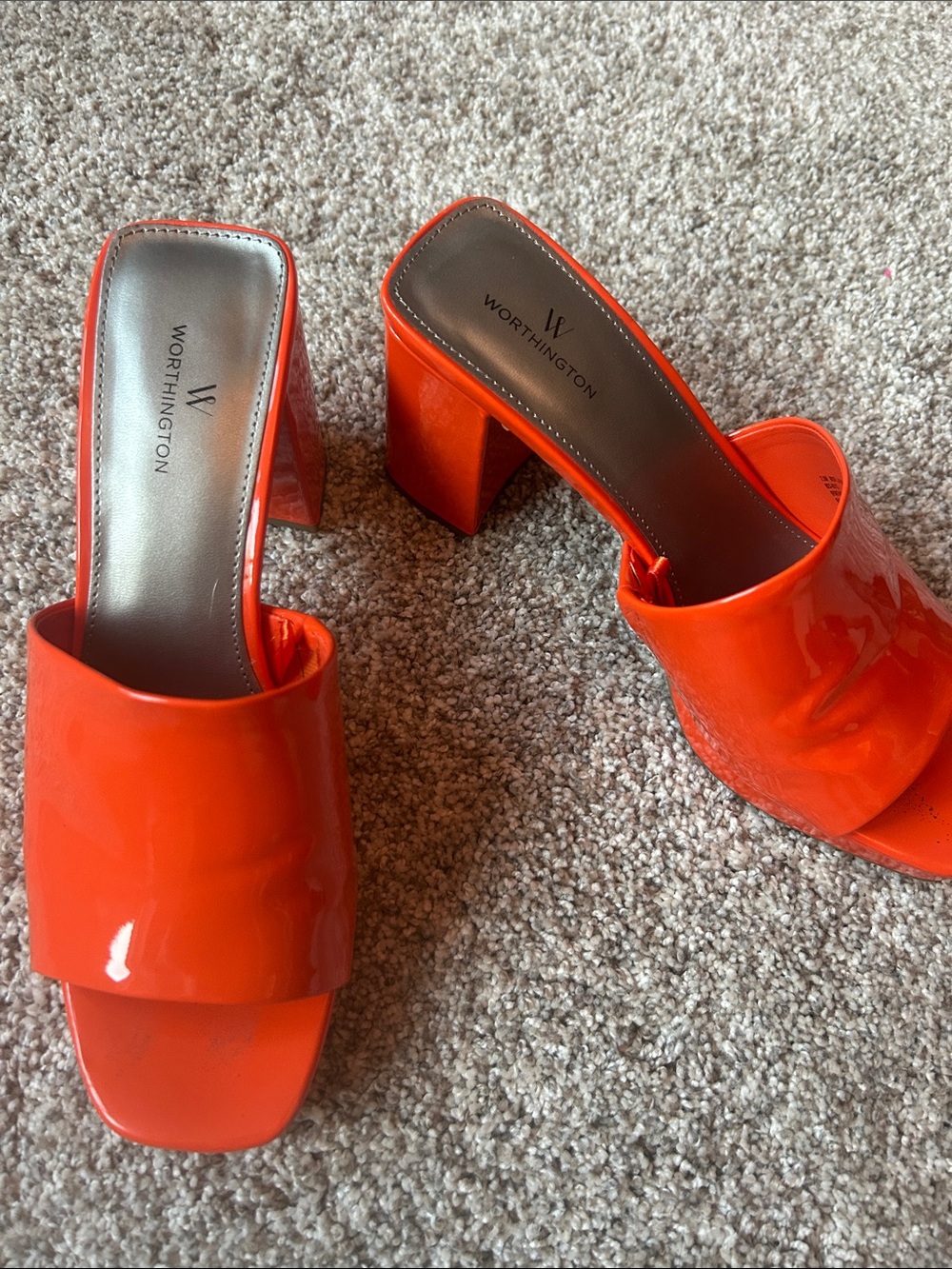 Worthington Laurel Tangerine Shoes